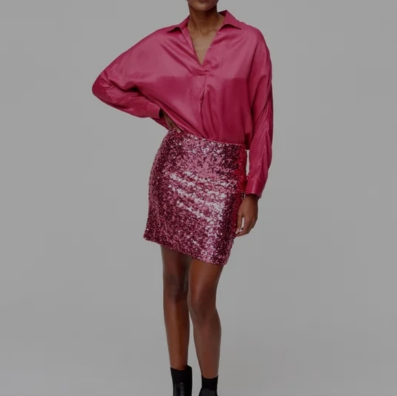 Promod Women's satin blouse - Picture 4 of 8